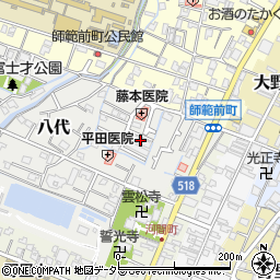 兵庫県姫路市八代735周辺の地図