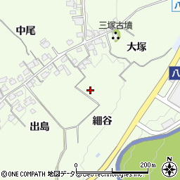 京都府八幡市美濃山出島周辺の地図