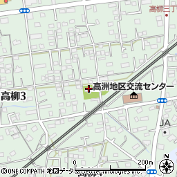 高柳神社周辺の地図