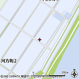 愛知県碧南市河方町周辺の地図