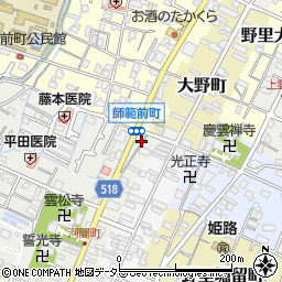 兵庫県姫路市八代722周辺の地図