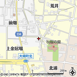 愛知県豊川市六角町前畑68周辺の地図