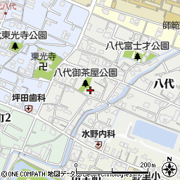 兵庫県姫路市八代392周辺の地図