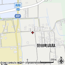 兵庫県たつの市誉田町高駄31周辺の地図