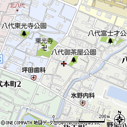 兵庫県姫路市八代421周辺の地図