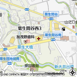 株式会社マルヤス　箕面店周辺の地図