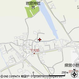兵庫県小野市下大部町773周辺の地図