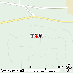 静岡県賀茂郡西伊豆町宇久須周辺の地図