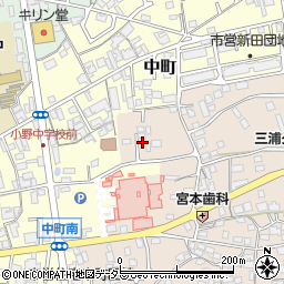 兵庫県小野市天神町1037周辺の地図