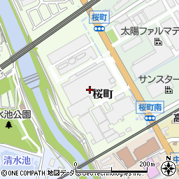 大阪府高槻市桜町1周辺の地図