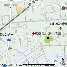 静岡県藤枝市高柳1551-1周辺の地図