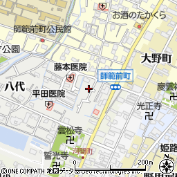 兵庫県姫路市八代725周辺の地図
