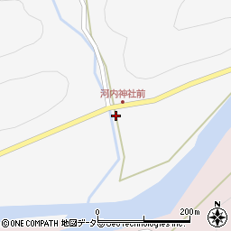 広島県三次市西河内町213周辺の地図