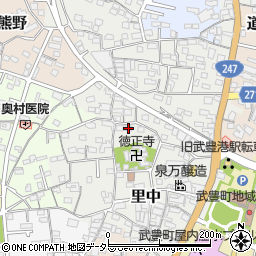 愛知県知多郡武豊町里中121周辺の地図