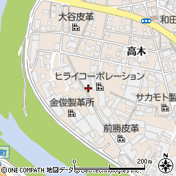 兵庫県姫路市花田町高木31周辺の地図