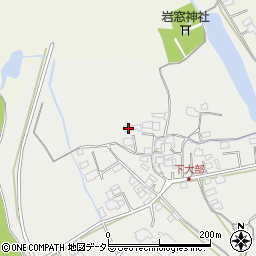兵庫県小野市下大部町667周辺の地図