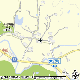 兵庫県神戸市北区大沢町上大沢周辺の地図