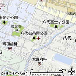 兵庫県姫路市八代393周辺の地図