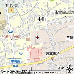 兵庫県小野市天神町1037-6周辺の地図