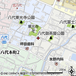 兵庫県姫路市八代441周辺の地図
