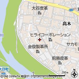 兵庫県姫路市花田町高木340周辺の地図