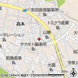 兵庫県姫路市花田町高木130周辺の地図