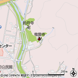 竜雲寺周辺の地図