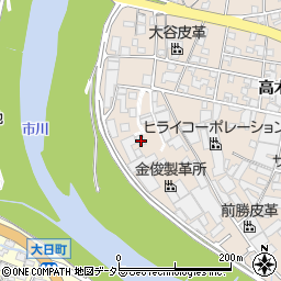 兵庫県姫路市花田町高木327周辺の地図