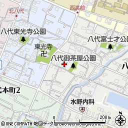 兵庫県姫路市八代423-2周辺の地図