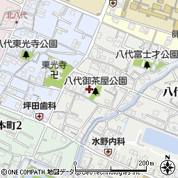 兵庫県姫路市八代424-1周辺の地図