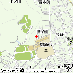 愛知県豊川市御油町膳ノ棚47周辺の地図