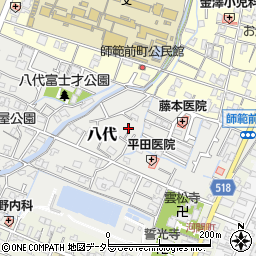 兵庫県姫路市八代768-5周辺の地図