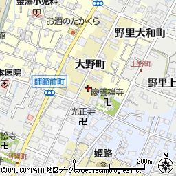兵庫県姫路市大野町7周辺の地図