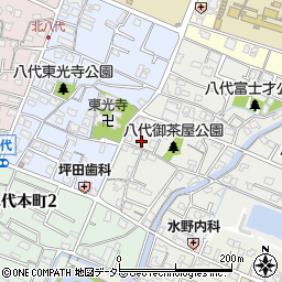 兵庫県姫路市八代439周辺の地図