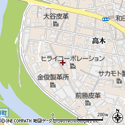 兵庫県姫路市花田町高木30周辺の地図