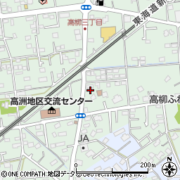 静岡県藤枝市高柳1557-17周辺の地図