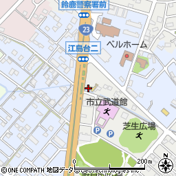焼肉 東家 江島店周辺の地図