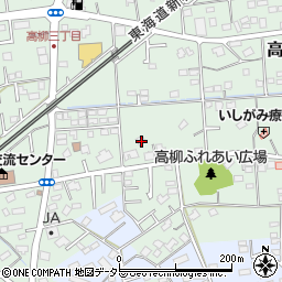 静岡県藤枝市高柳1550周辺の地図