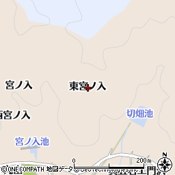 愛知県額田郡幸田町深溝東宮ノ入周辺の地図