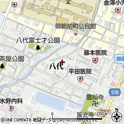 兵庫県姫路市八代766-7周辺の地図
