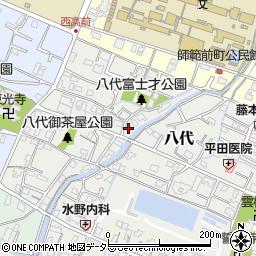 兵庫県姫路市八代368-3周辺の地図