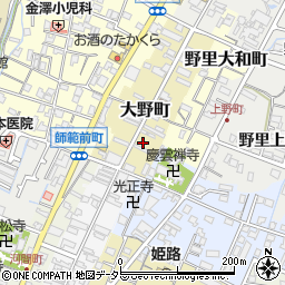 兵庫県姫路市大野町8周辺の地図
