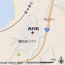 島根県浜田市西村町1433-153周辺の地図