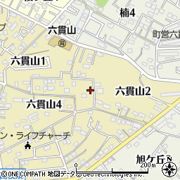 愛知県知多郡武豊町六貫山4丁目43周辺の地図