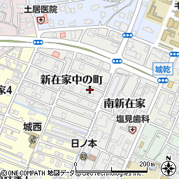 兵庫県姫路市新在家中の町9-20周辺の地図