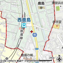 ファミリーマート天竜西鹿島駅前店周辺の地図