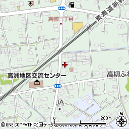 静岡県藤枝市高柳1557-16周辺の地図