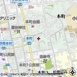 兵庫県小野市本町40-21周辺の地図