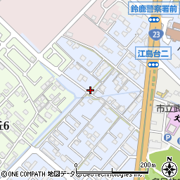 三重県鈴鹿市江島町1211周辺の地図
