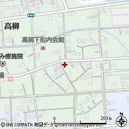 静岡県藤枝市高柳2611周辺の地図